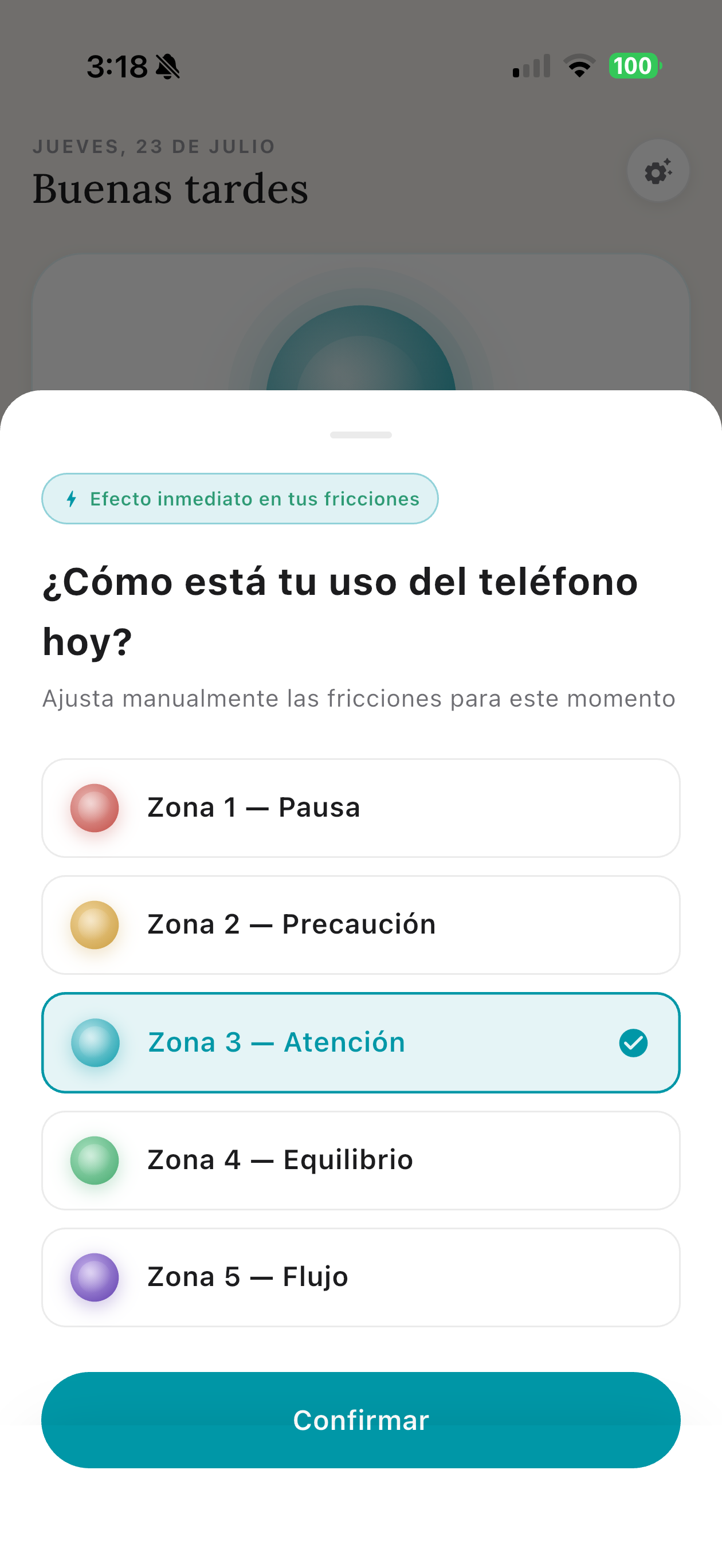 Munen zonas